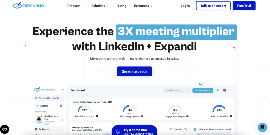 Expandi.io alternative to Dux Soup