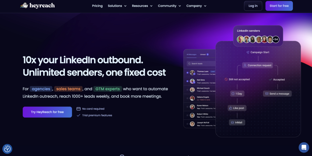 Dux-soup alternative: HeyReach