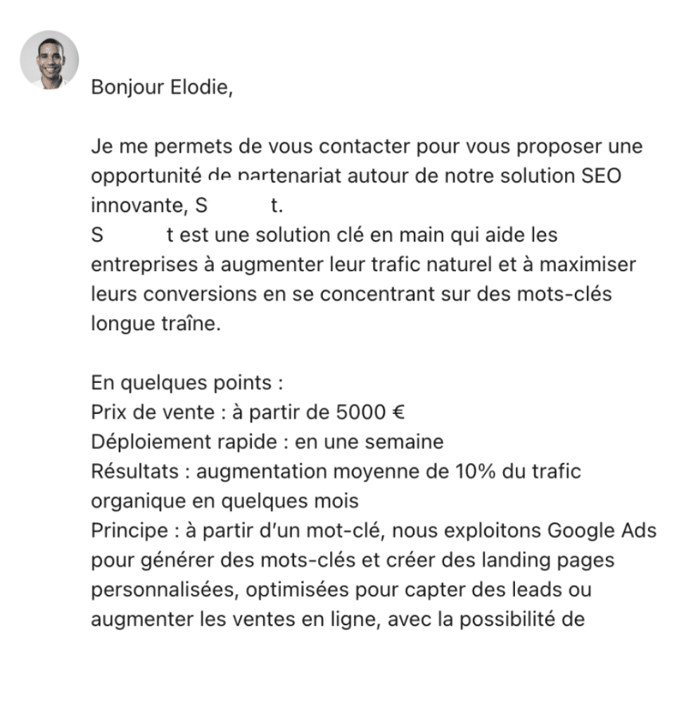 messages de bienvenue sur LinkedIn