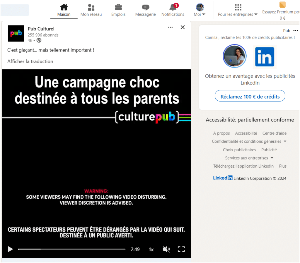 idées de sujets LinkedIn