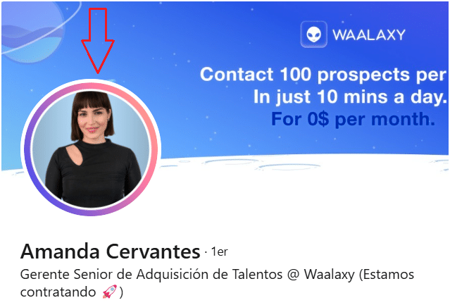 ejemplo perfil de linkedin