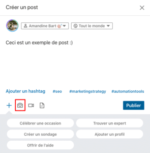 comment rédiger un post sur linkedin