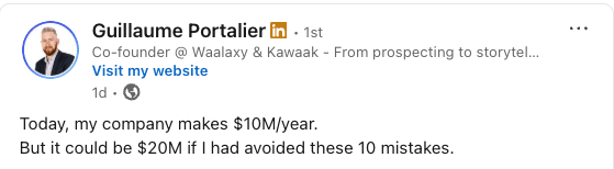 dwell time on LinkedIn