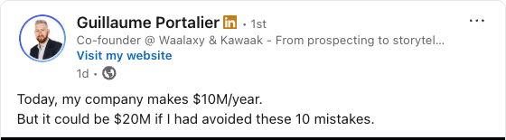 dwell time on LinkedIn