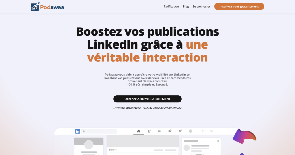 Podawaa outil automatisation LinkedIn