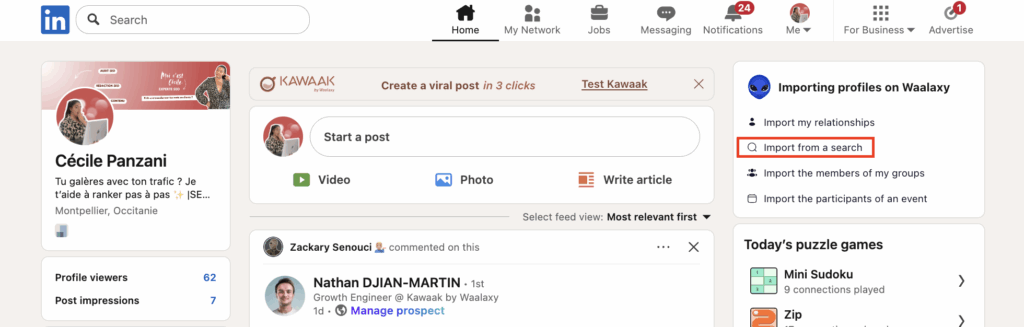 scraping linkedin