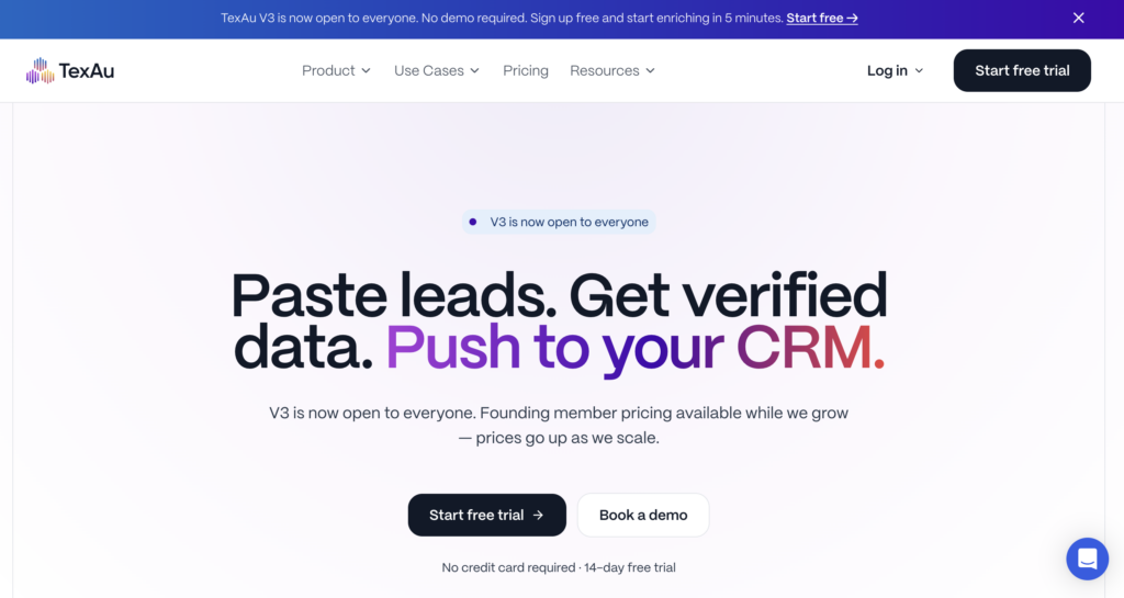 Scrape LinkedIn data Textau