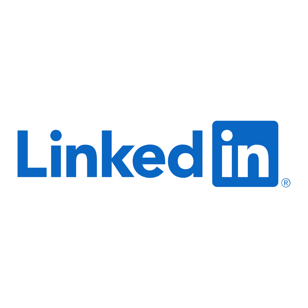 Blue LinkedIn Logo