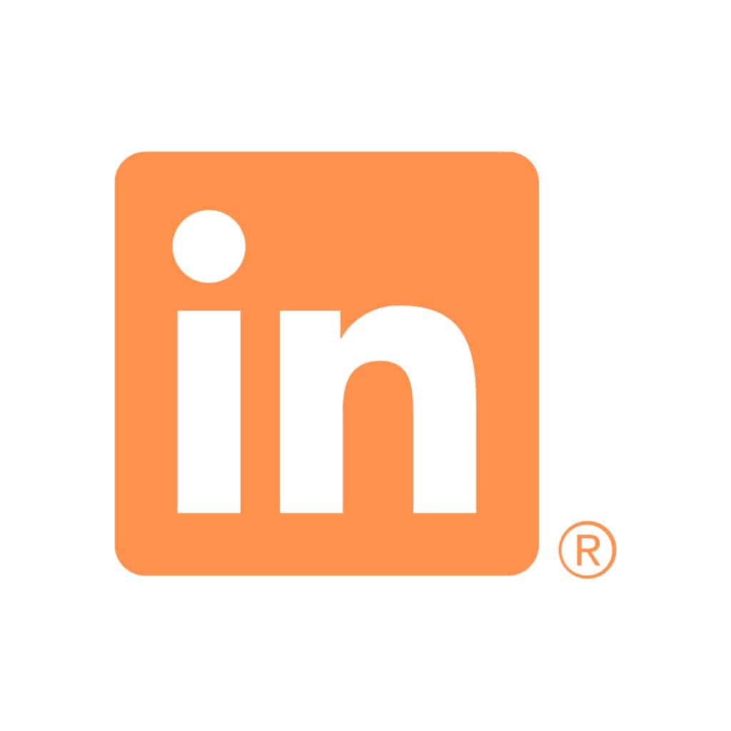 Orange LinkedIn logo jpg