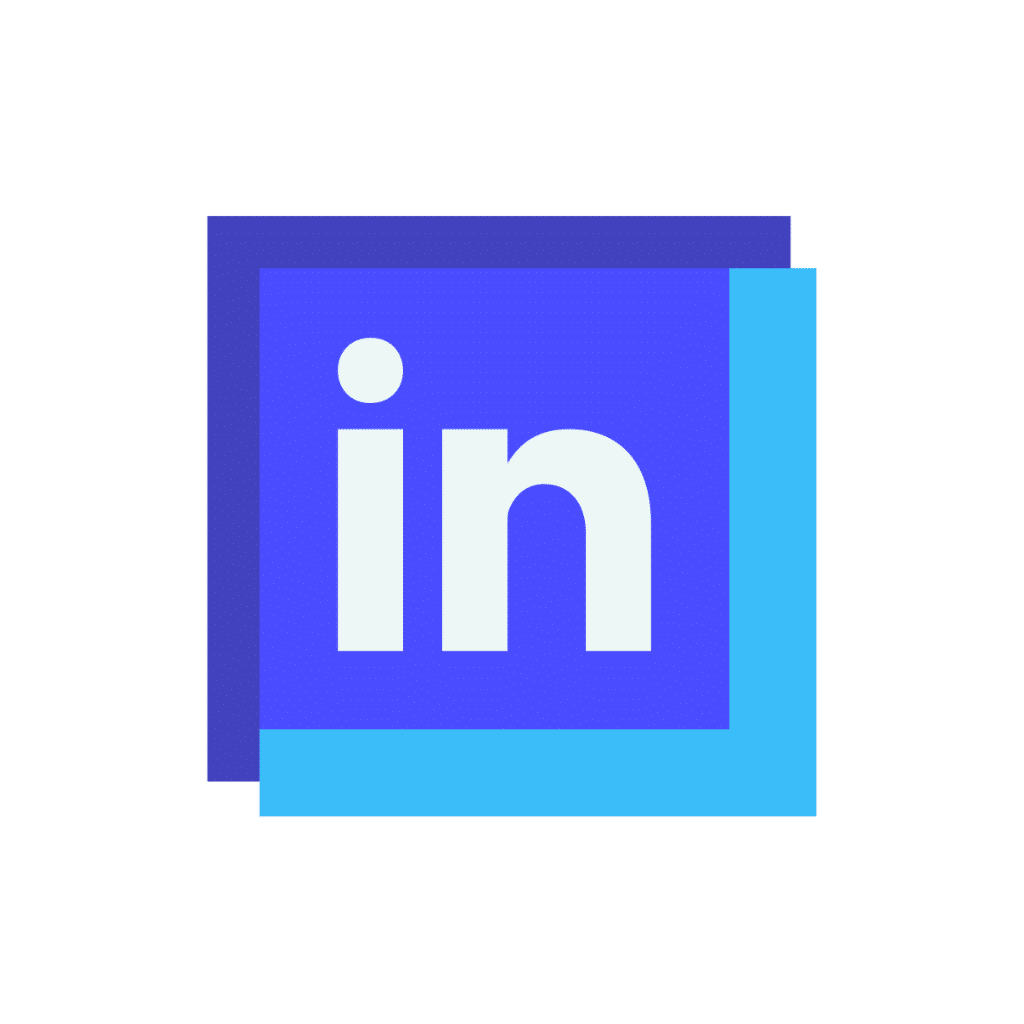 Logo linkedin carré