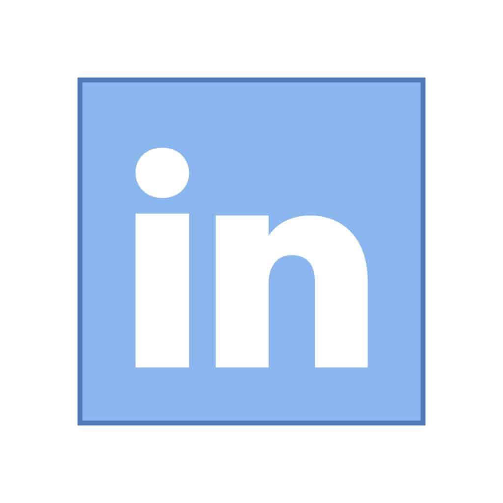 Square LinkedIn logo