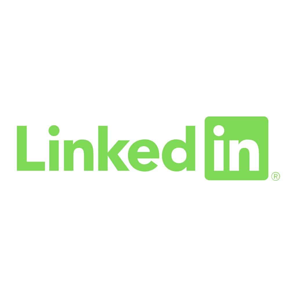 Green LinkedIn logo jpg