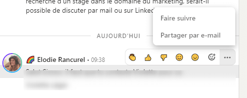 impossible supprimer message linkedin