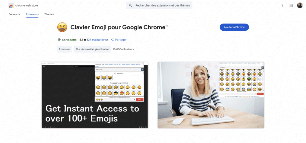 Linkedin Emoji Chrome Extension