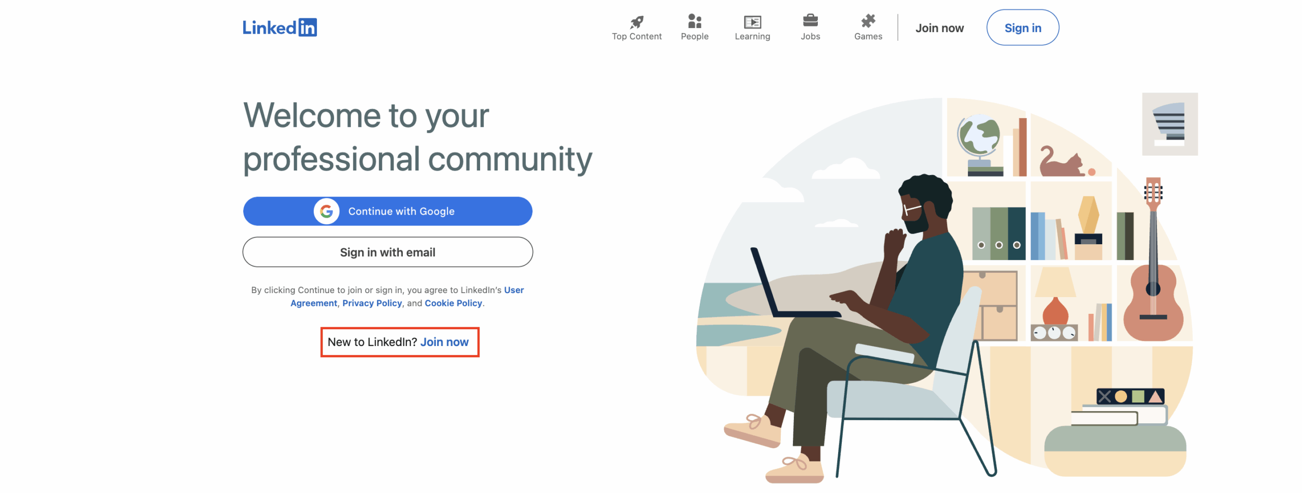 LinkedIn Login