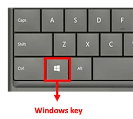 LinkedIn emoji keayboard shortcup on Windows : Windows key location.