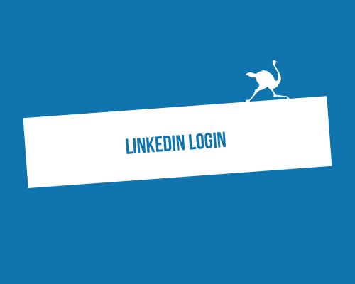 linkedin login