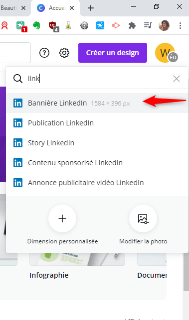 design-canva-bannière-linkedin
