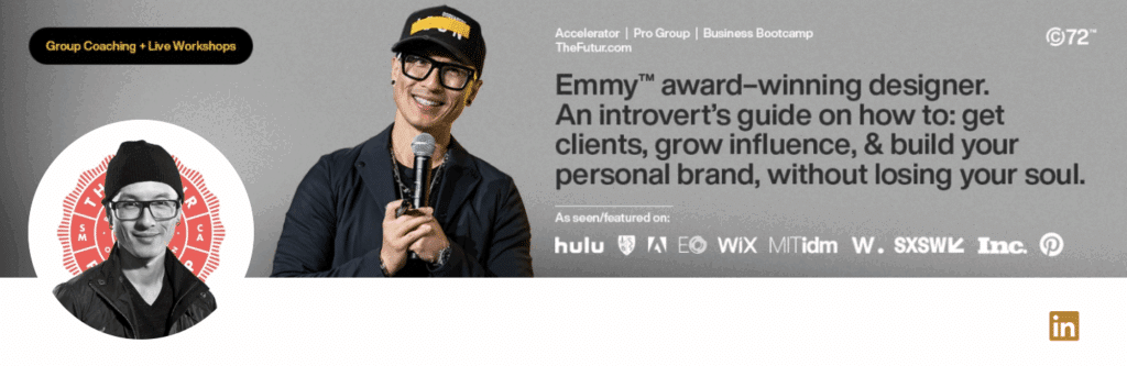 Entrepreneur LinkedIn banner template