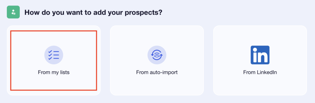 Automatic LinkedIn invitation - invitation campaign and import of LinkedIn prospects