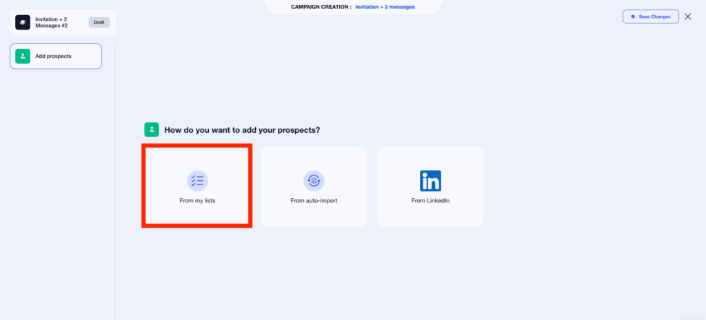 LinkedIn Automated Connections to imported profiles