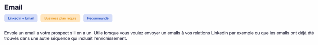 campagne Waalaxy envoyer un email