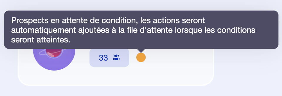 campagne Waalaxy rond de couleur