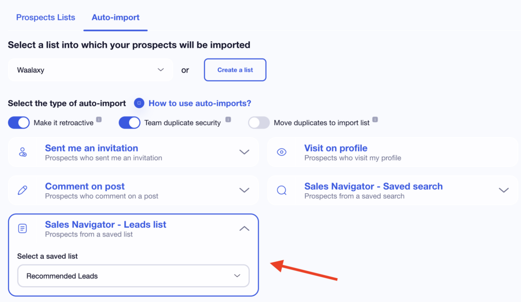 scrape LinkedIn profiles sales navigator, leads list