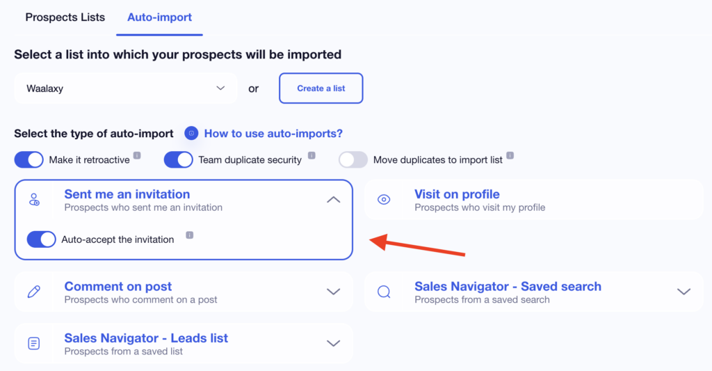 scrape LinkedIn profiles sent me an invitation
