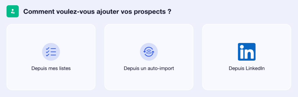 scraper des profils LinkedIn auto import des prospects