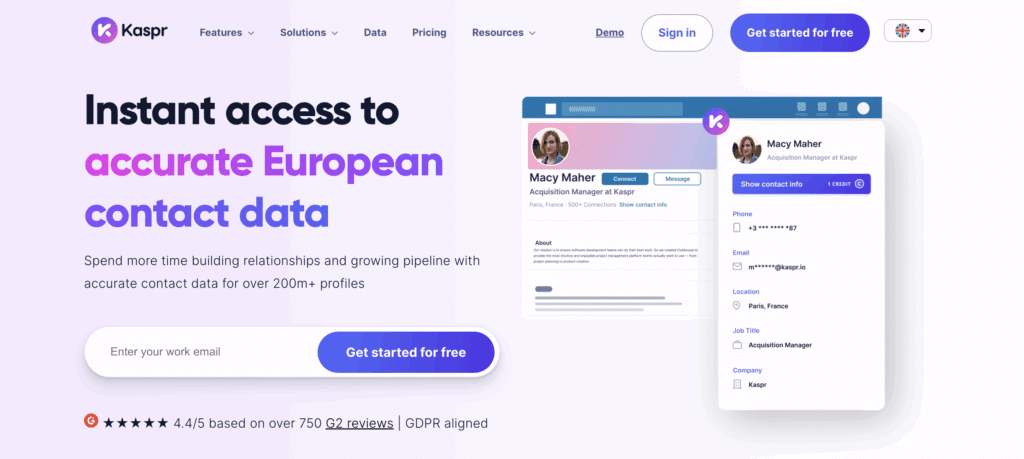 Kaspr alternative salesflow