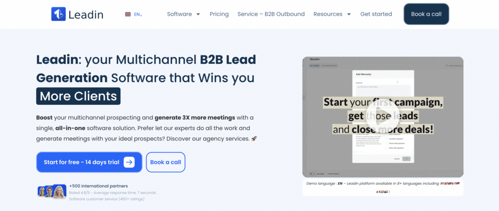 Leadin alternative salesflow