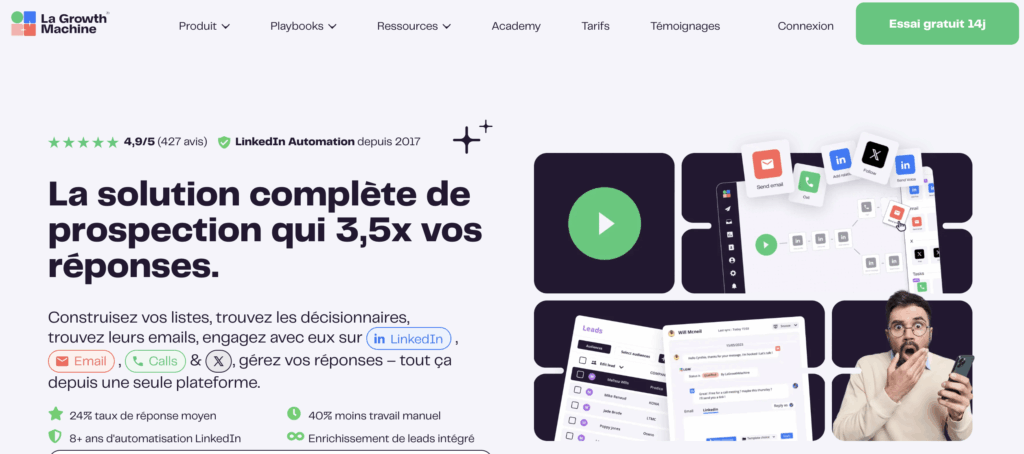 La Growth Machine inicio