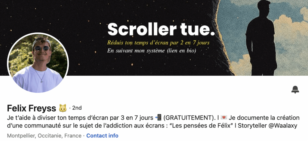 Titre LinkedIn optimisé