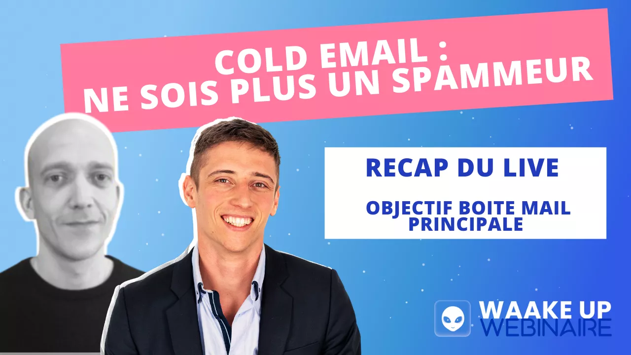 Webinaire cold email