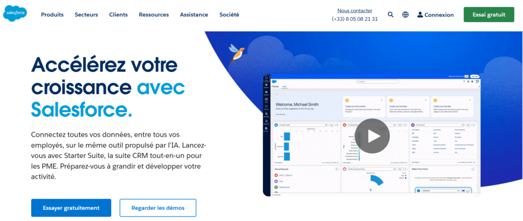 Base de données gratuite Salesforce