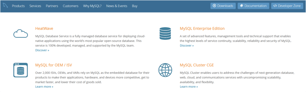 MySQL database