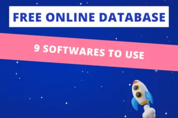 Free Online Database: The 9 Best Softwares