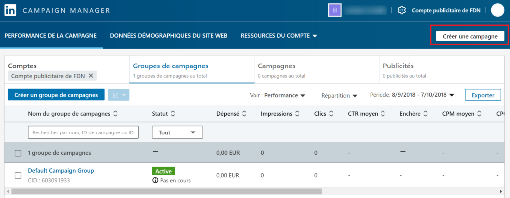 Générer des leads sur LinkedIn avec LinkedIn Campaign Manager.