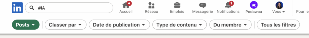 Jak dziś wyszukiwać treści po hashtagu LinkedIn?
