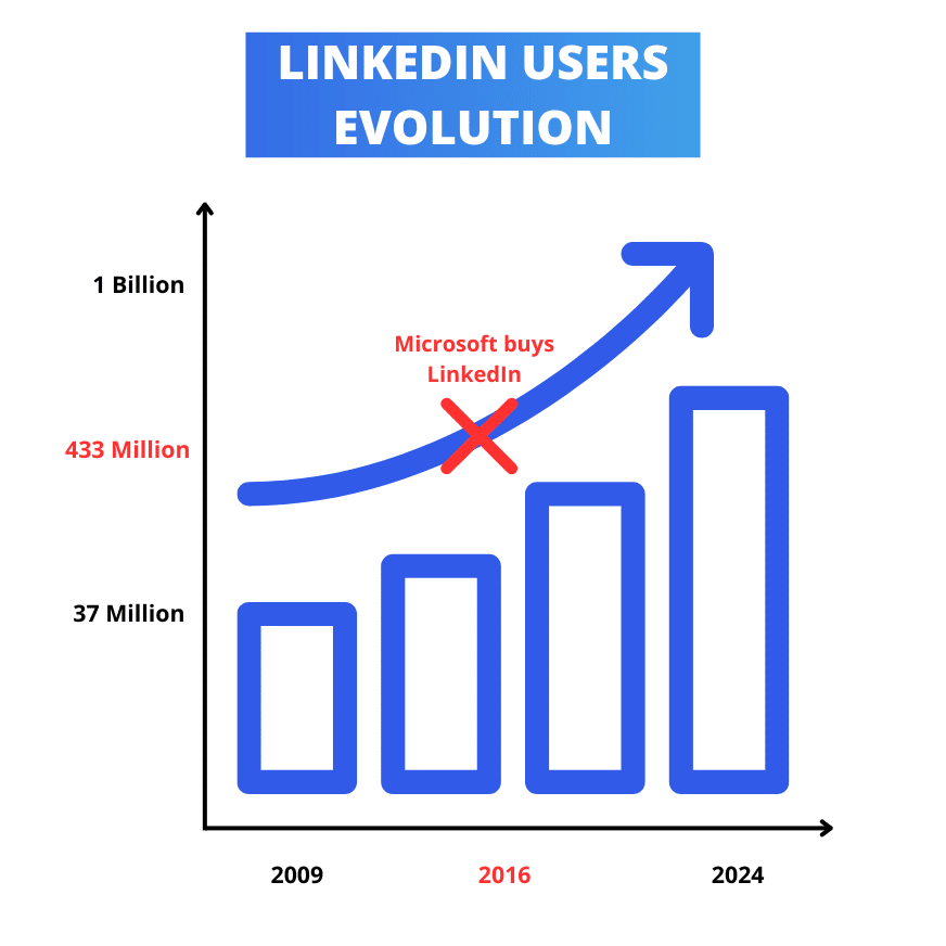 LinkedIn gebruikers 2024