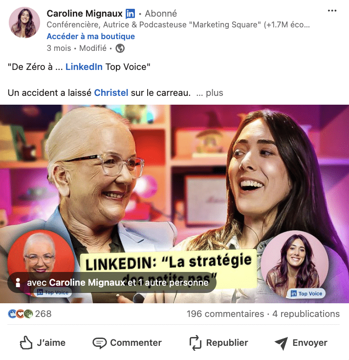 LinkedIn personal branding : parler à vore communauté.