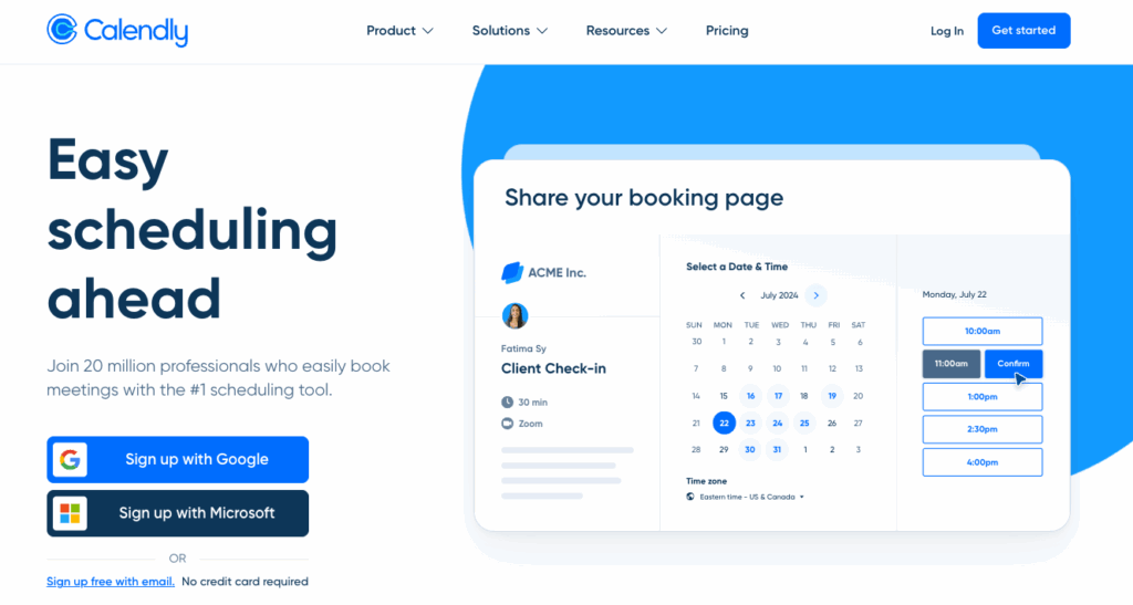 online meeting scheduler software