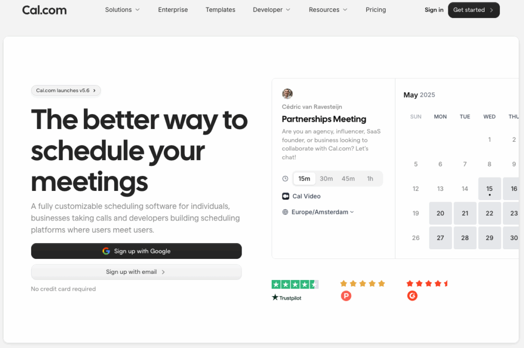 online meeting scheduling software