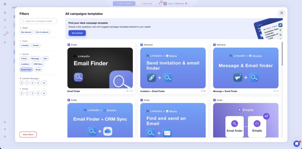 Library of ready-to-use cold email sequences