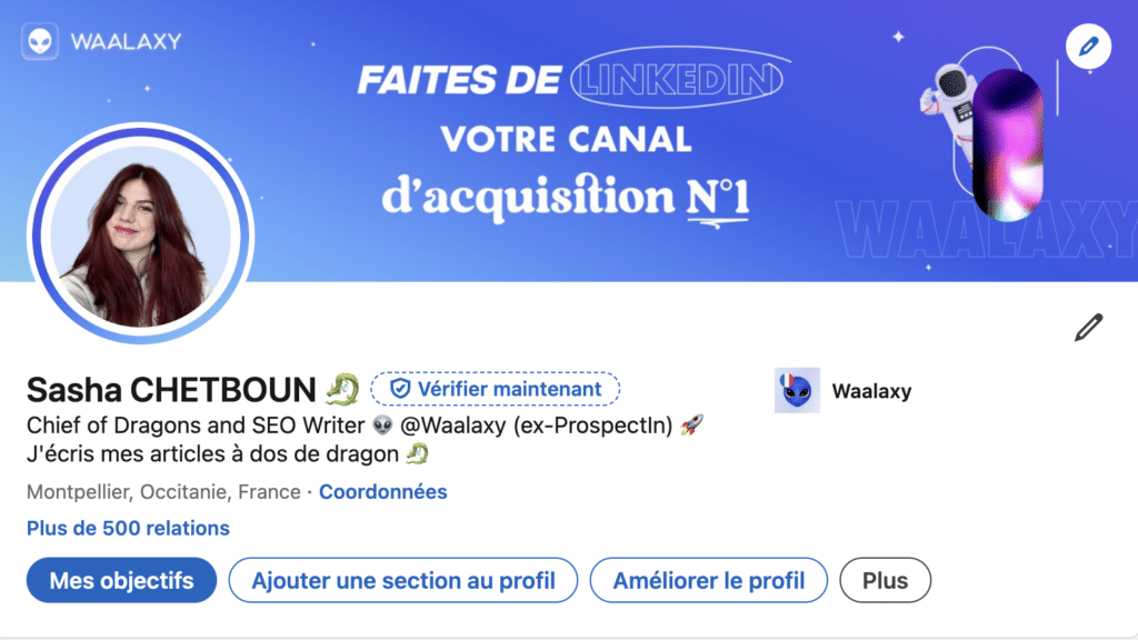 secteur d'activité linkedin