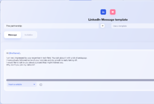 partnership-linkedin-connection-message-template