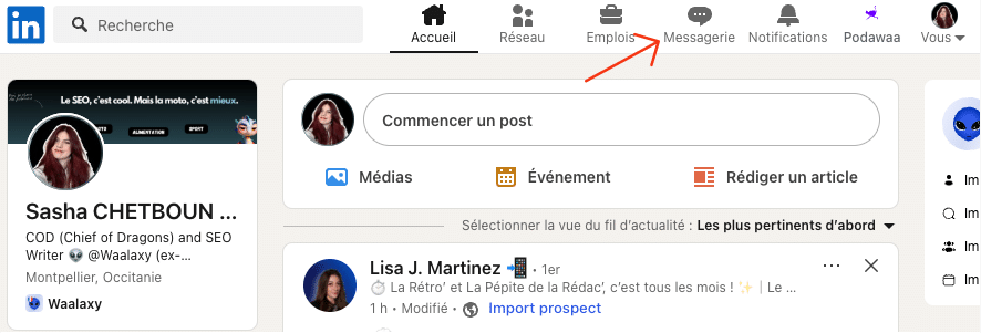 envoyer un message à tous ses contacts LinkedIn