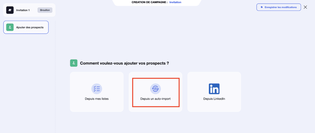 Invitation automatique sur LinkedIn