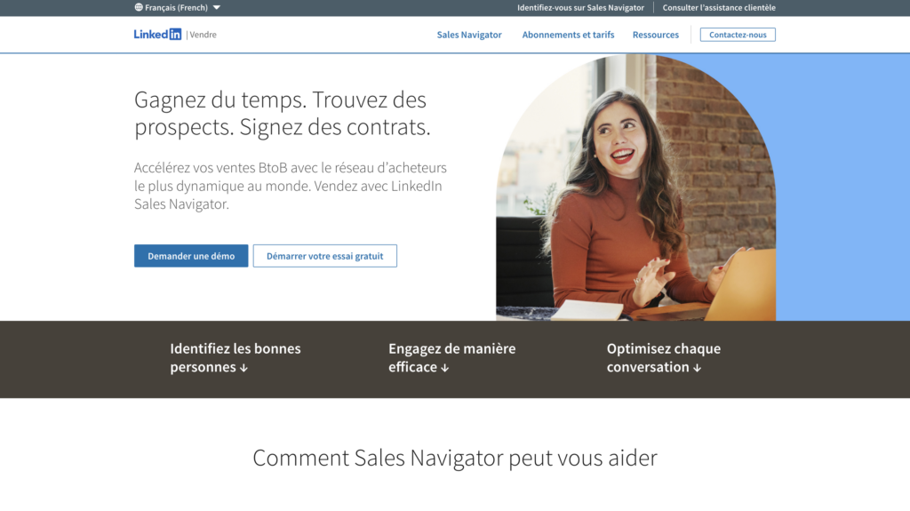 LinkedIn Sales Navigator outils d'automatisation